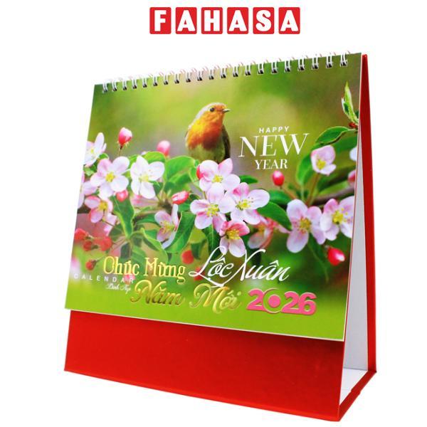Lịch Để Bàn Chữ A - Lộc Xuân - NST 69