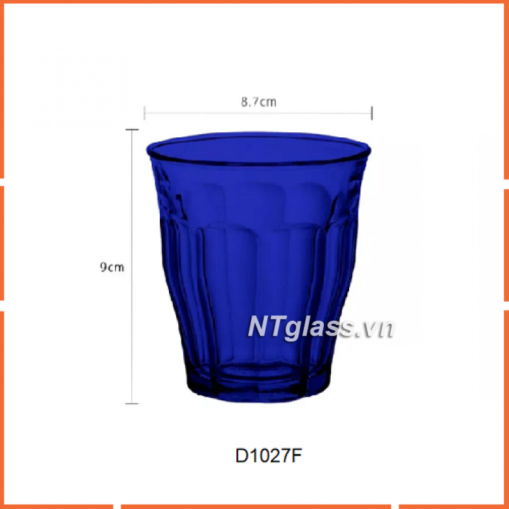 Ly Thủy tinh cường lực Picardie Xanh Saphir 250ml - D1027F