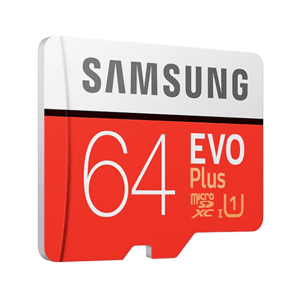 Thẻ Nhớ Micro SD Samsung Evo Plus 64GB Class 10 - 100MB/s (Kèm Adapter) - Hàng Chính Hãng