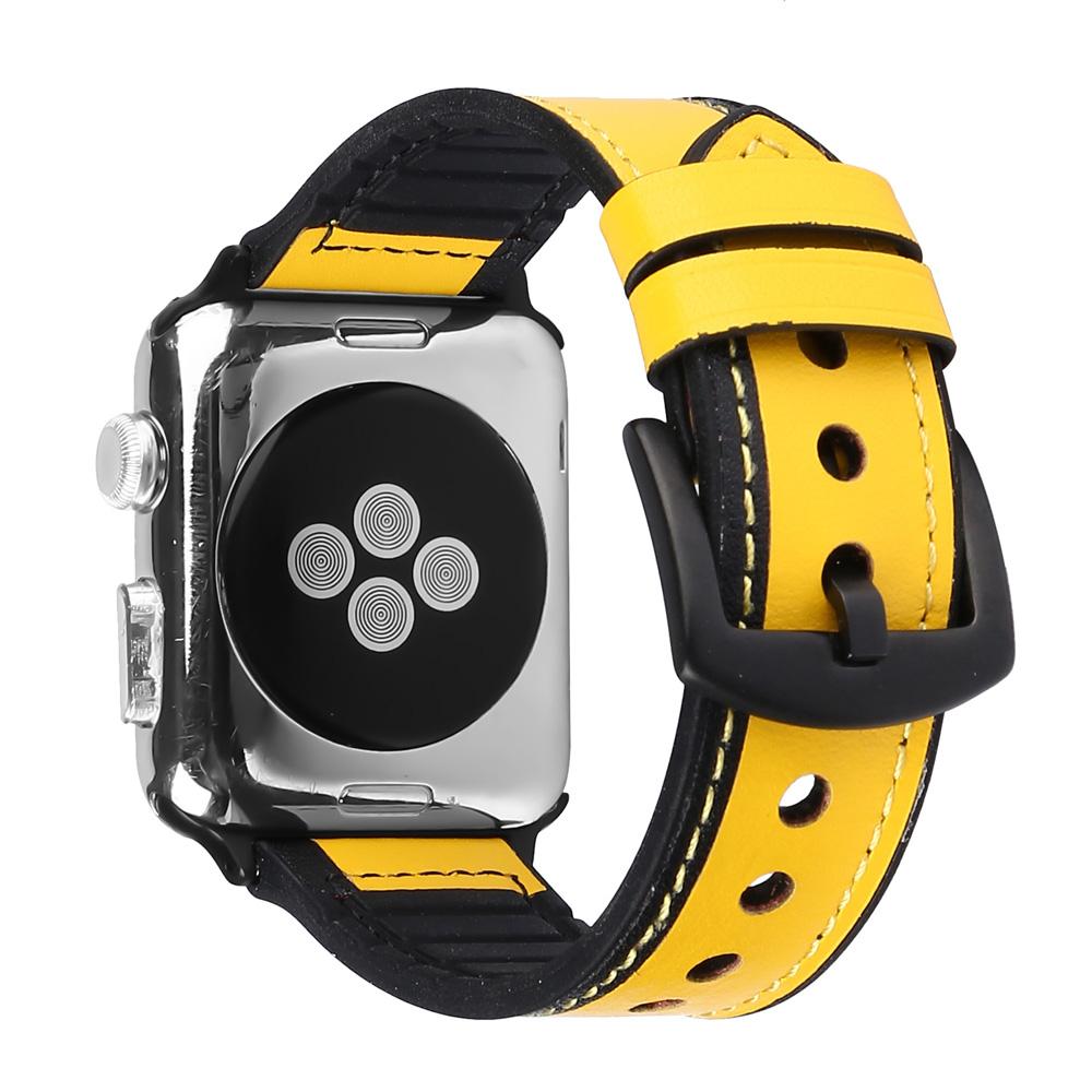 Dây Da cao su dành cho Apple Watch Hybrid