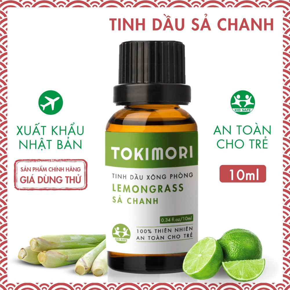 Tinh Dầu Xông Phòng Tự Chọn Mùi TOKI MORI (10ml) Xuất Khẩu Nhật Bản, Khử Mùi, Kháng Khuẩn, Đuổi Muỗi, Giải Cảm