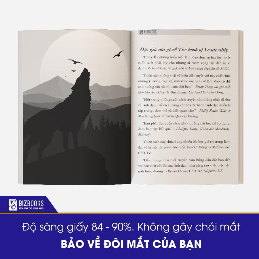 [Nhập 1212B15K giảm 15K đơn 199K] Sách Dẫn Dắt Bản Thân, Đội Nhóm Và Tổ Chức Vươn Xa - The Book Of Leadership  - BIZBOOKS