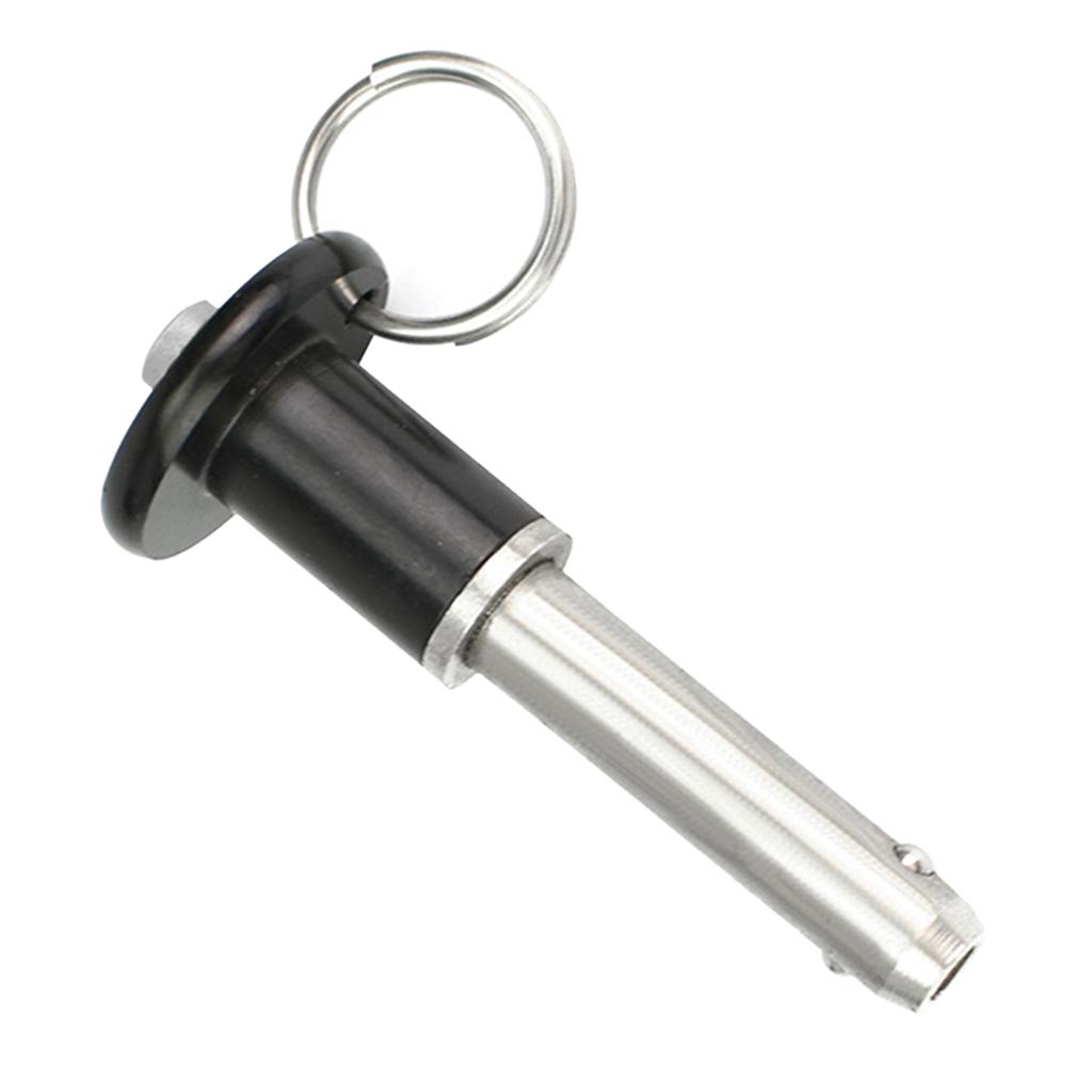 2x Stainless Steel Quick Release Pin Handle Locking Pin 10mm