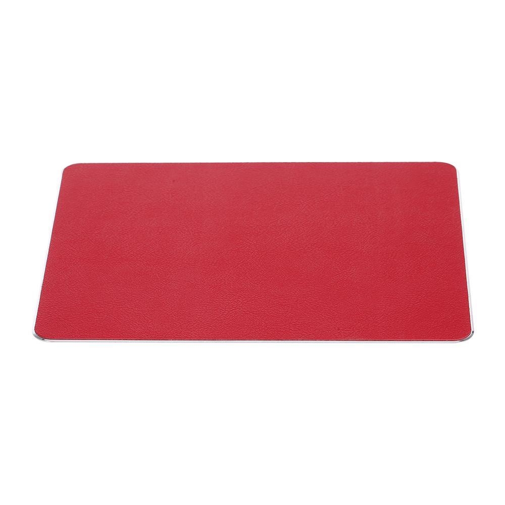Bàn di chuột bằng nhôm nhỏ PU + PVC cho chơi game hoặc văn phòng