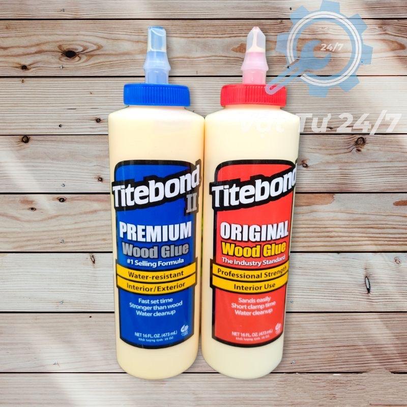 Keo dán gỗ Titebond sản xuất tại Mỹ, USA - giá sỉ 12chai/thùng