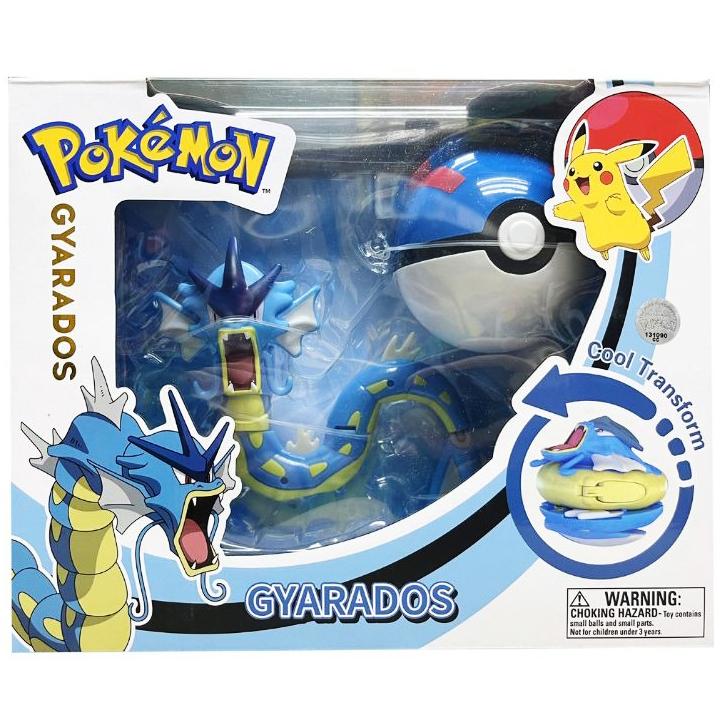 Đồ Chơi Bóng Pokemon Biến Hình - Thủy Quái Gyarados - Pokemon Toys ZC8906E