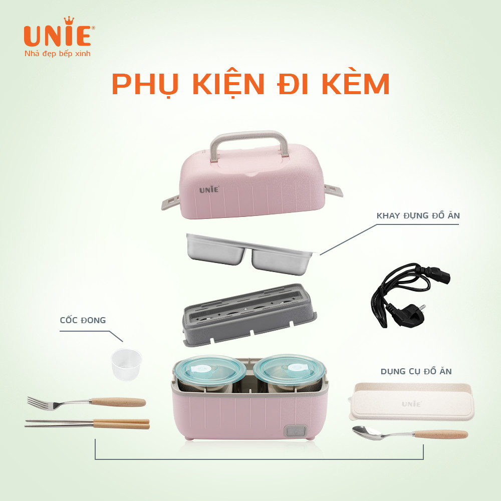 Hộp cơm cắm điện đa năng Unie UV-P1. Hàng chính hãng