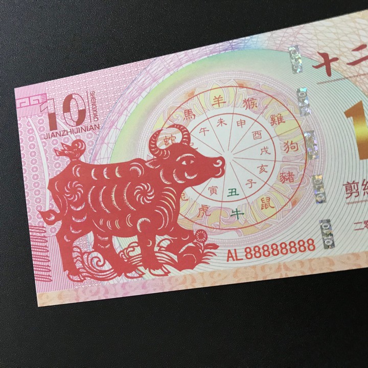 Combo 10 tờ lưu niệm 10 dola Macao hình con Trâu, dùng để sưu tầm, lưu niệm, làm tiền lì xì độc lạ, may mắn, ý nghĩa - TMT Collection - SP005058