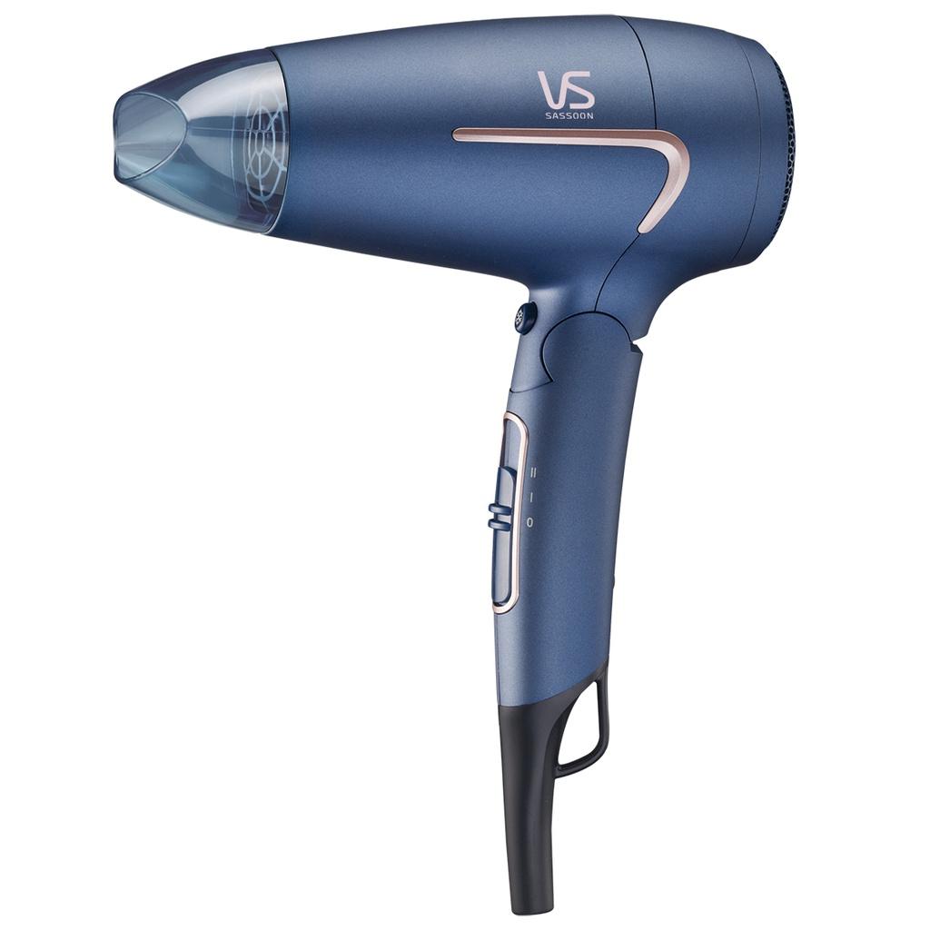 Máy sấy tóc du lịch VS Sassoon Công nghệ Ionic 1600W màu xanh