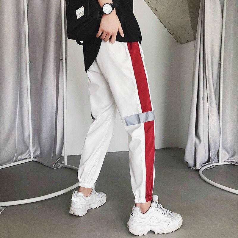 Quần jogger túi hộp sọc phản quang unisex Thiết kế mới nhất, Hàng kỹ mầu cực đẹp, Giá tốt nhất thị trường, Thoáng nhẹ