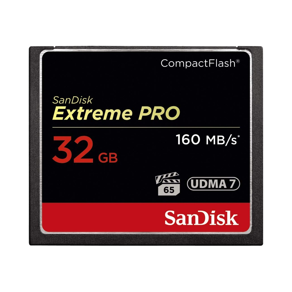 Thẻ Nhớ CompactFlash (CF) SanDisk Extreme Pro 32GB 1067X SDCFXPS-032G - Hàng Nhập Khẩu