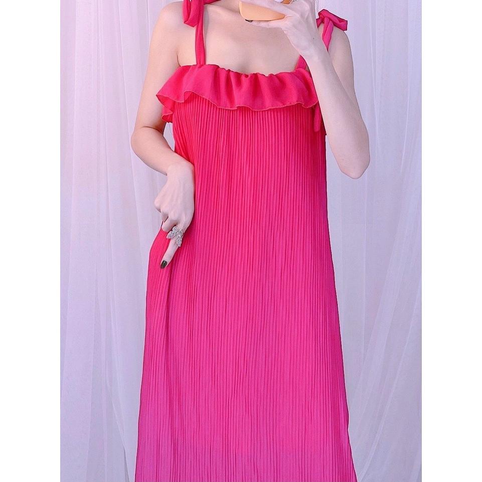 ĐẦM MAXI DÀI SUÔNG QUA GỐI SANG CHẢNH THỜI TRANG THIẾT KẾ HÀN QUỐC SIÊU XINH CHO CÁC CHỊ EM