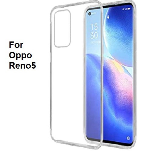 Ốp lưng dẻo trong suốt điện thoại dành cho OPPO RENO 5 hàng chính hãng