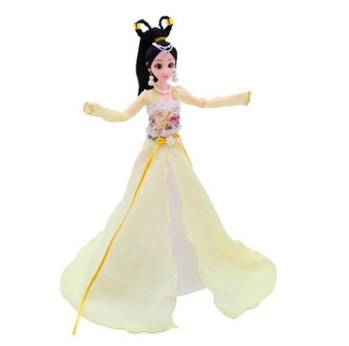 Búp bê cổ trang khớp váy xòe xinh xắn giao màu ngẫu nhiên