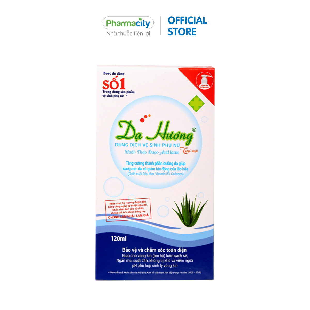 Dung dịch vệ sinh phụ nữ Dạ Hương