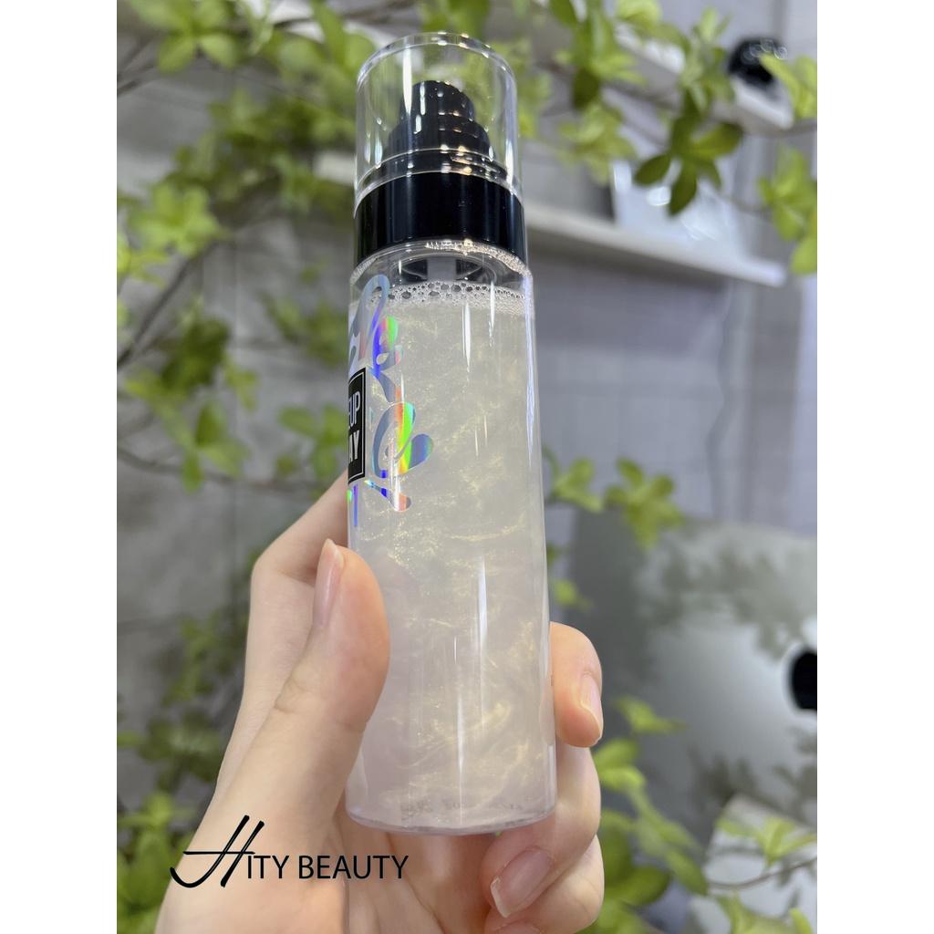 Xịt khóa nền MAKEUP FIXER SPRAY giữ chặt lớp trang điểm tự nhiên, căng bóng 100ml