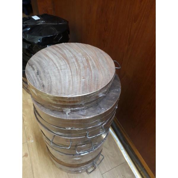 Thớt gỗ nghiến nguyên khối 100% đường kính 29cm