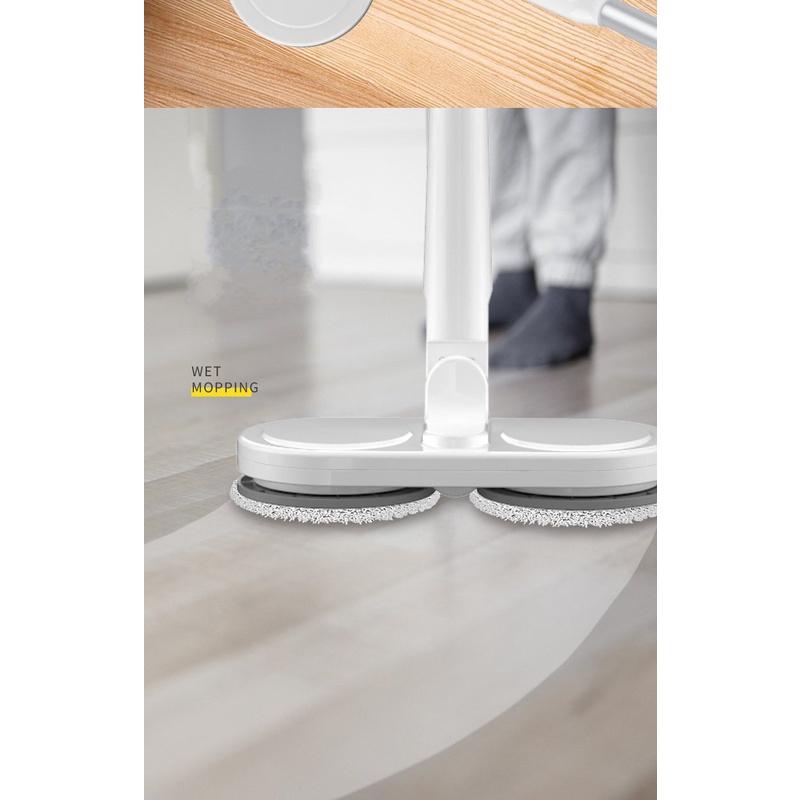 Cây lau nhà có bình nước thông minh tự động không chạm tay Mopping Cleaner pin sạc ️ FREESHIP ️