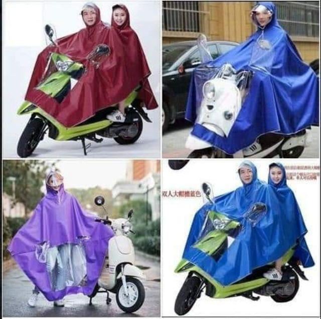 Áo Mưa Trong 2 Mũ & 1 Mũ PP