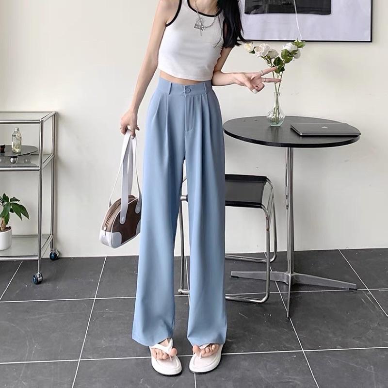 Quần vải suông taobao quảng châu loại 1 full 6 màu