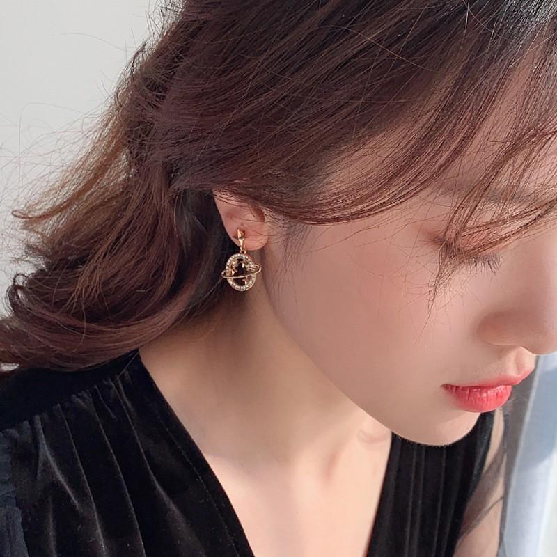 Khuyên tai, Bông tai thời trang nữ hình vũ trụ HT634 - Culi accessories