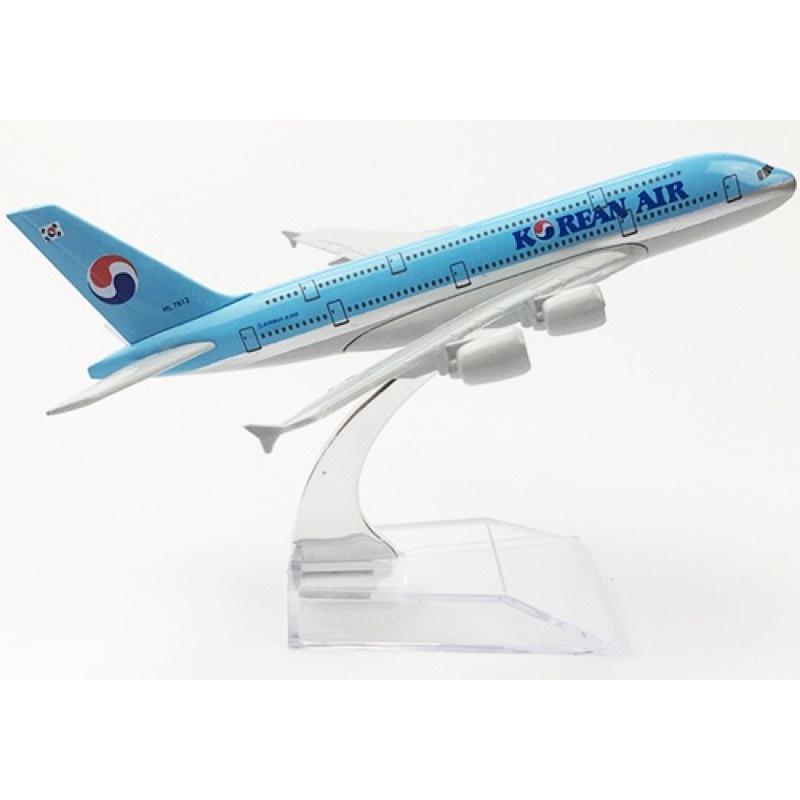 máy bay mô hình kim loại 16cm