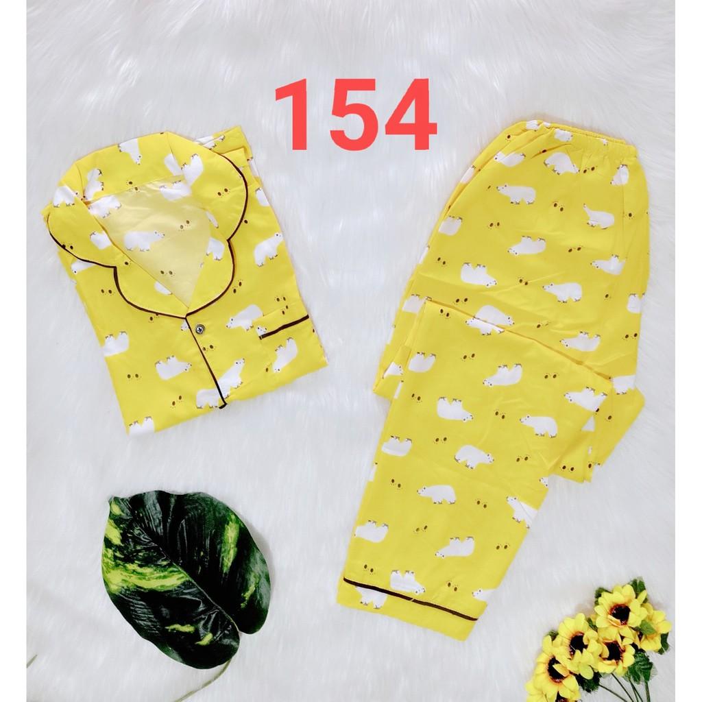 Bộ pijama kate thái loại 1 quần dài - ẢNH THẬT