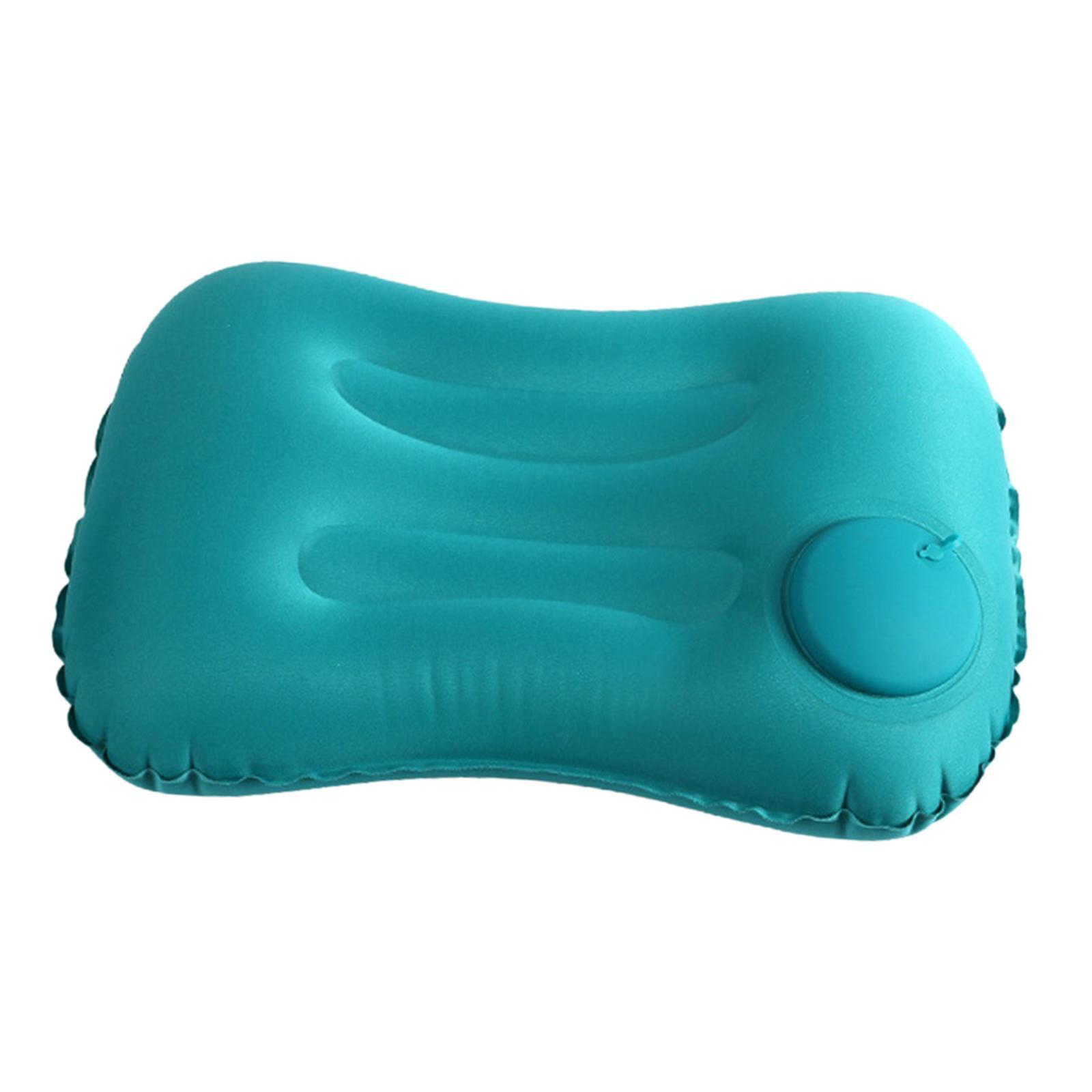Compact Travel Pillow Packable Inflating Inflatable Pillow for Desk Rest Hiking Camping