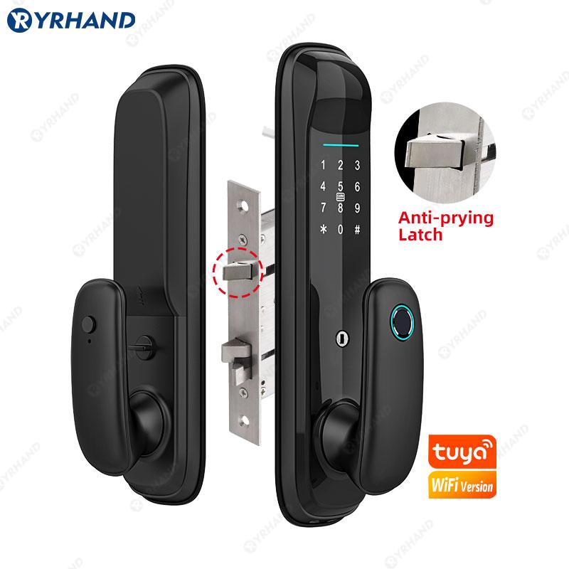 Yrhand Tuya WiFi Kỹ thuật số Khóa điện tử cho nhà thông minh khóa sinh trắc học Kỹ thuật số