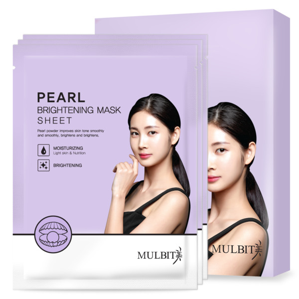 10 Miếng Mặt nạ cao cấp tinh chất Ngọc trai – Mulbit Pearl Brightening Mask Sheet
