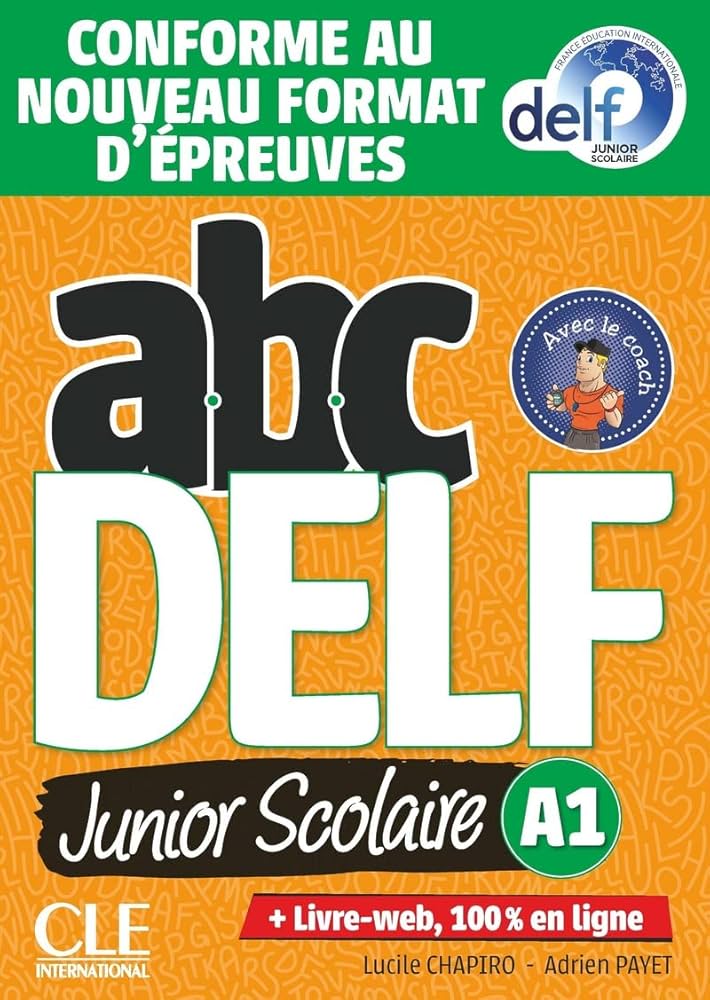 Sách học tiếng Pháp DELF JUNIOR NIV.A1 + LIVRET + CD NELLE EDITION