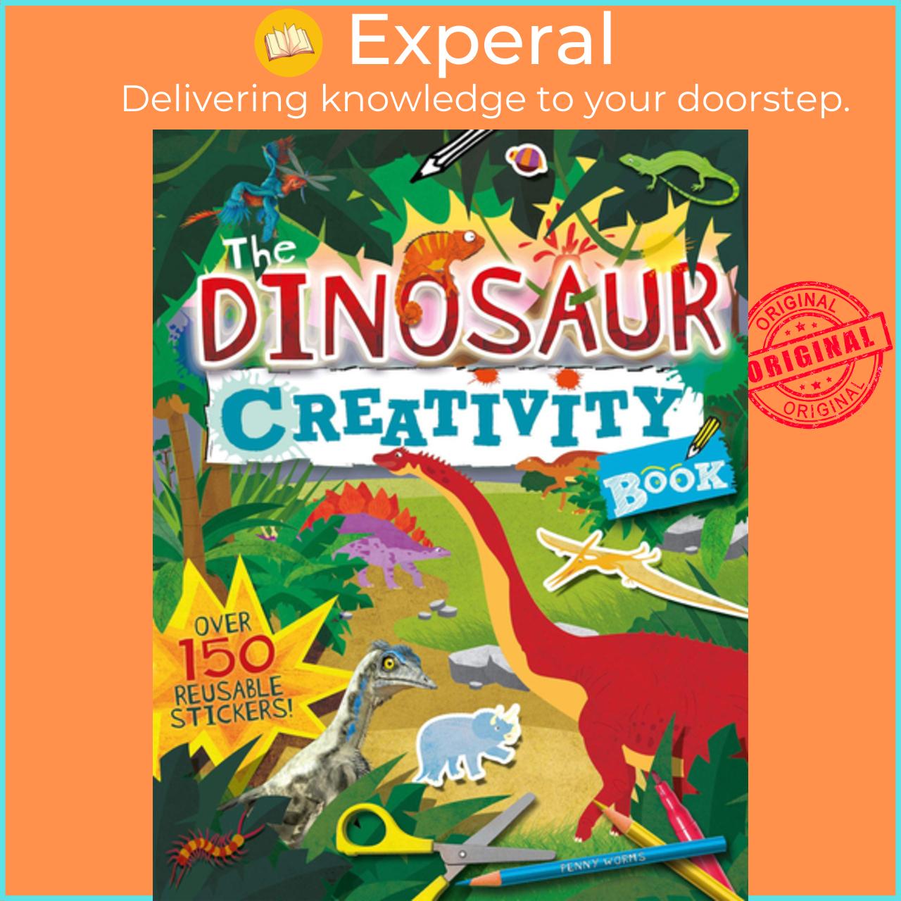 Sách - The Dinosaur Creativity Book by Penny Worms