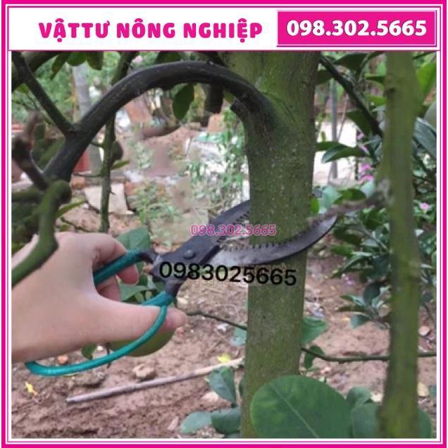 Kéo khoanh vỏ cây lưỡi răng cưa