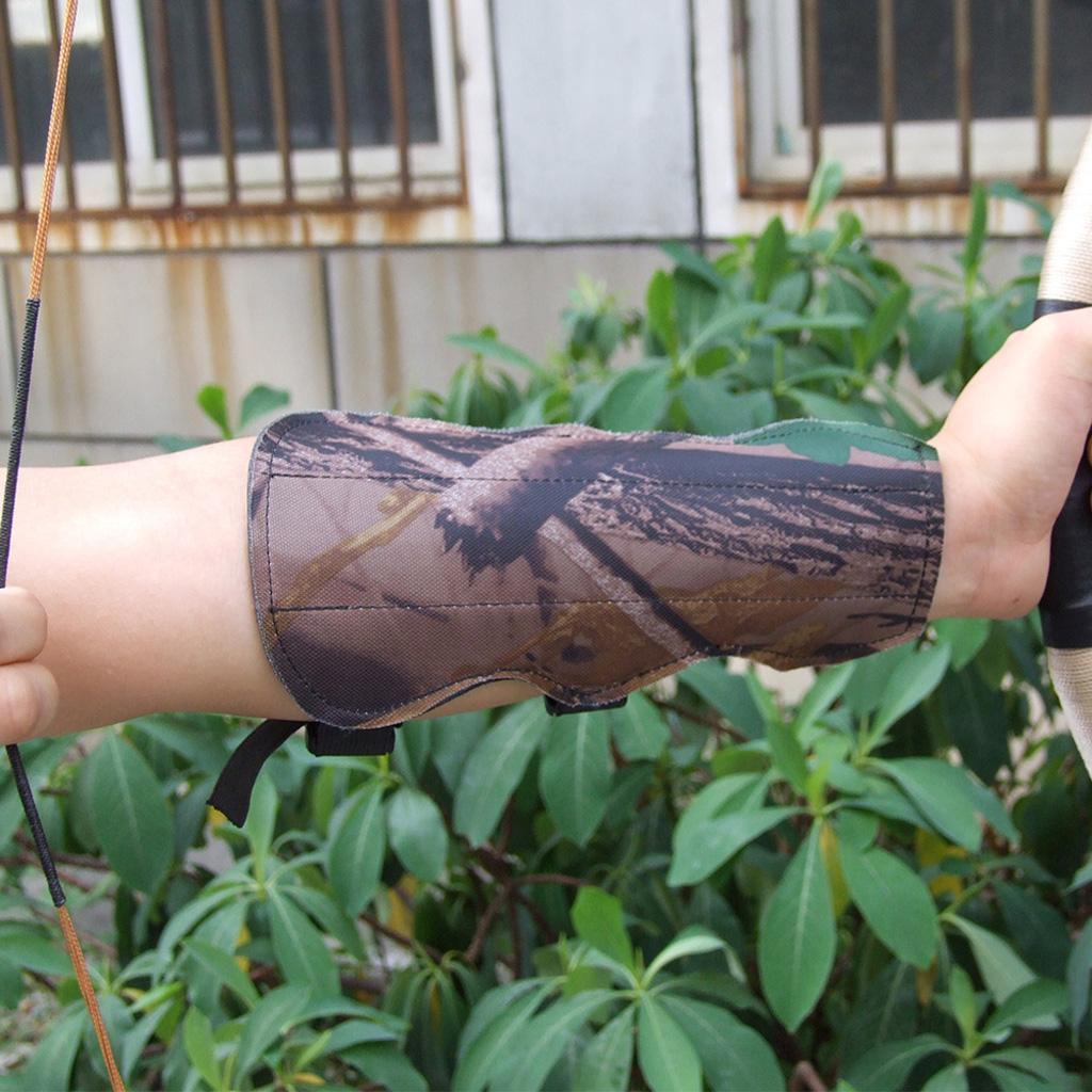 Camo Hunting Archery Arm Guard Safe Protection