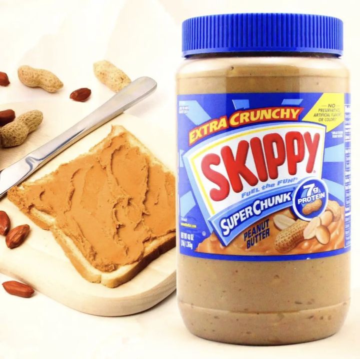 Bơ Đậu Phộng Hạt Skippy Super Chunk Peanut Butter của Mỹ 1,36kg