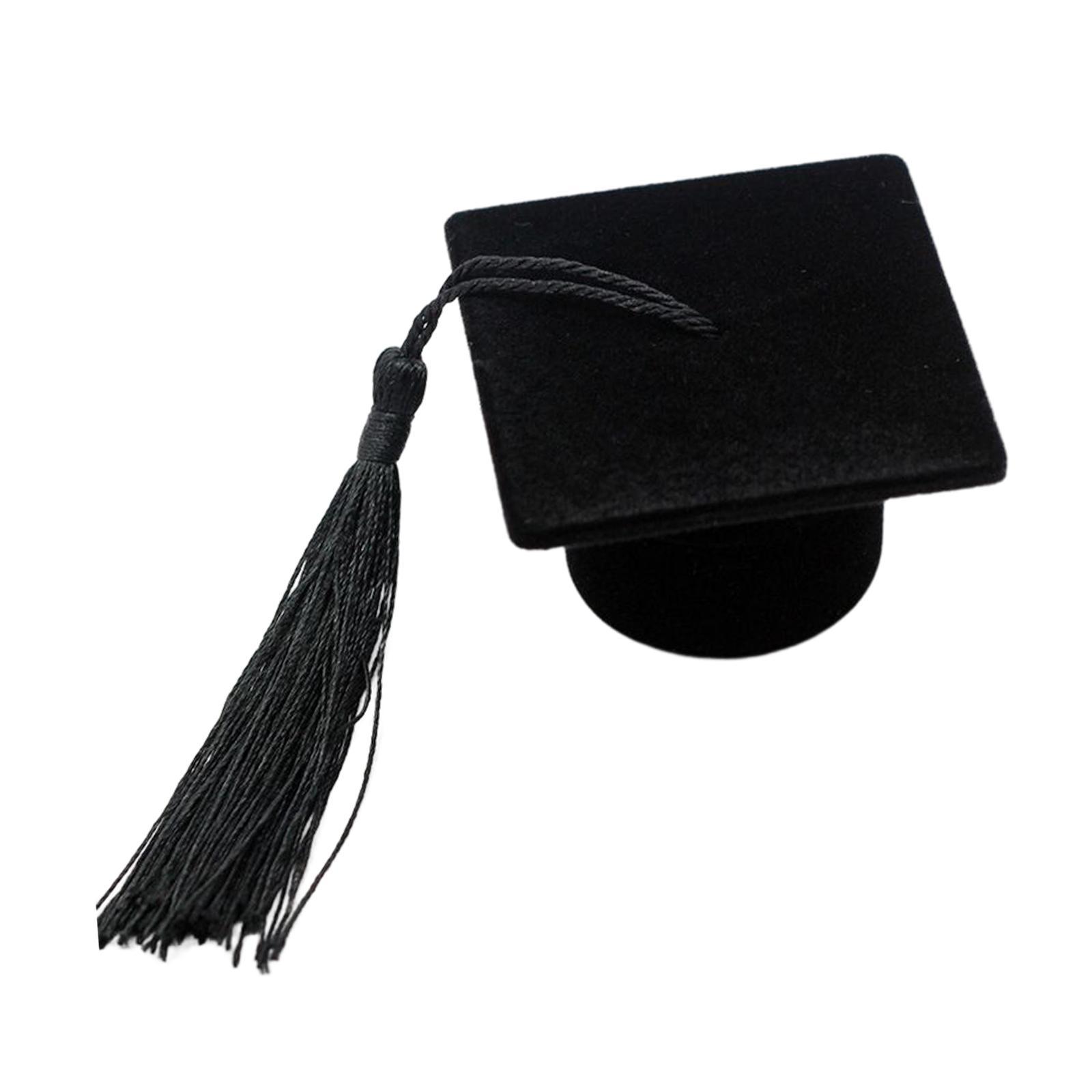 Adorable Graduation Hat Shaped rings Organizer Storage