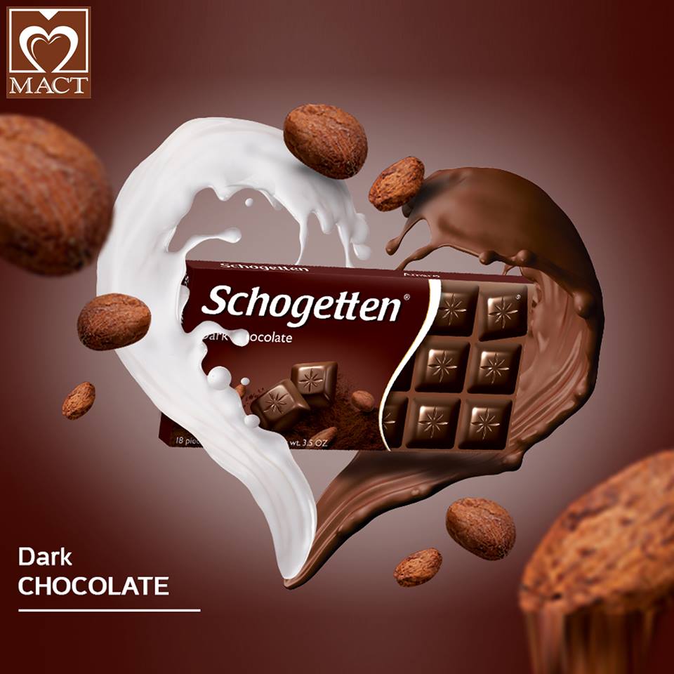 Sôcôla Thanh 13 Vị Schogetten - Đắng - 100g