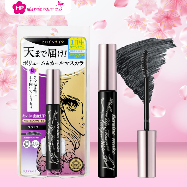 Mascara Vuốt Dài Và Cong Mi ,Không Lem Trôi Kissme Long Up