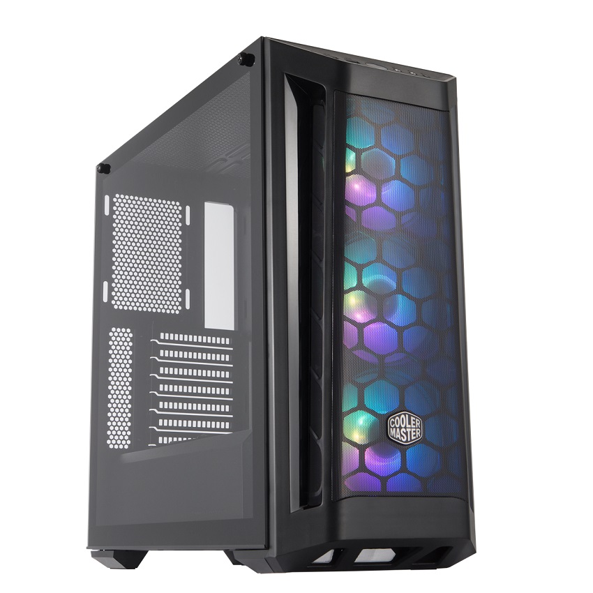 Vỏ case Cooler Master MasterBox MB511 TG ARGB - Hàng Chính Hãng