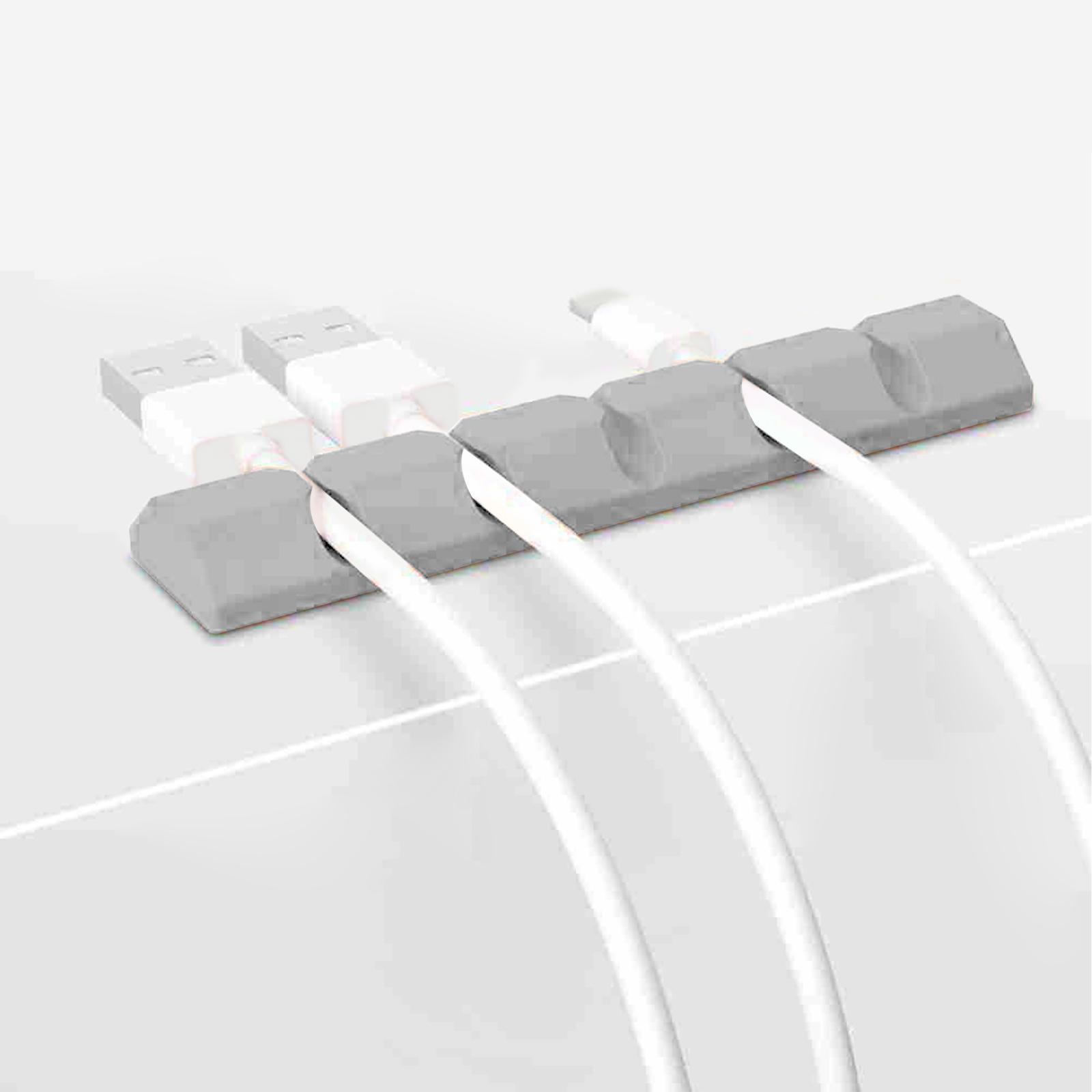 Silicone Cable Clips Cable Organizer Cable Management for Office