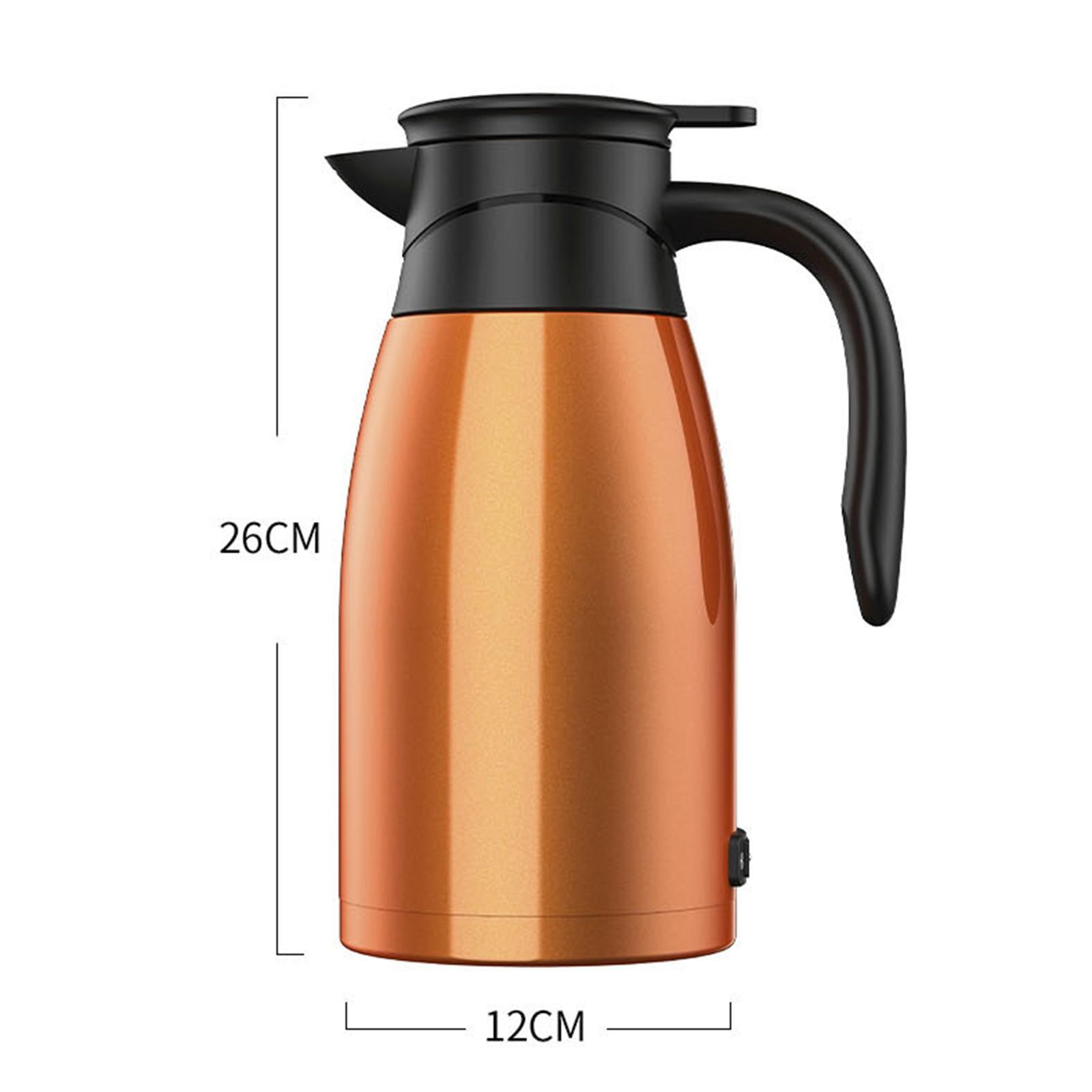 Electric 12V Car Kettle Boiler Insulated Heated Water Boiler for Coffee Camping