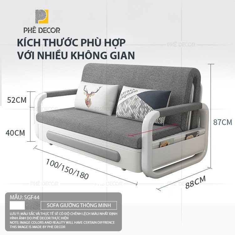 SOFA GIƯỜNG GẤP GỌN SOFIA- SFG44