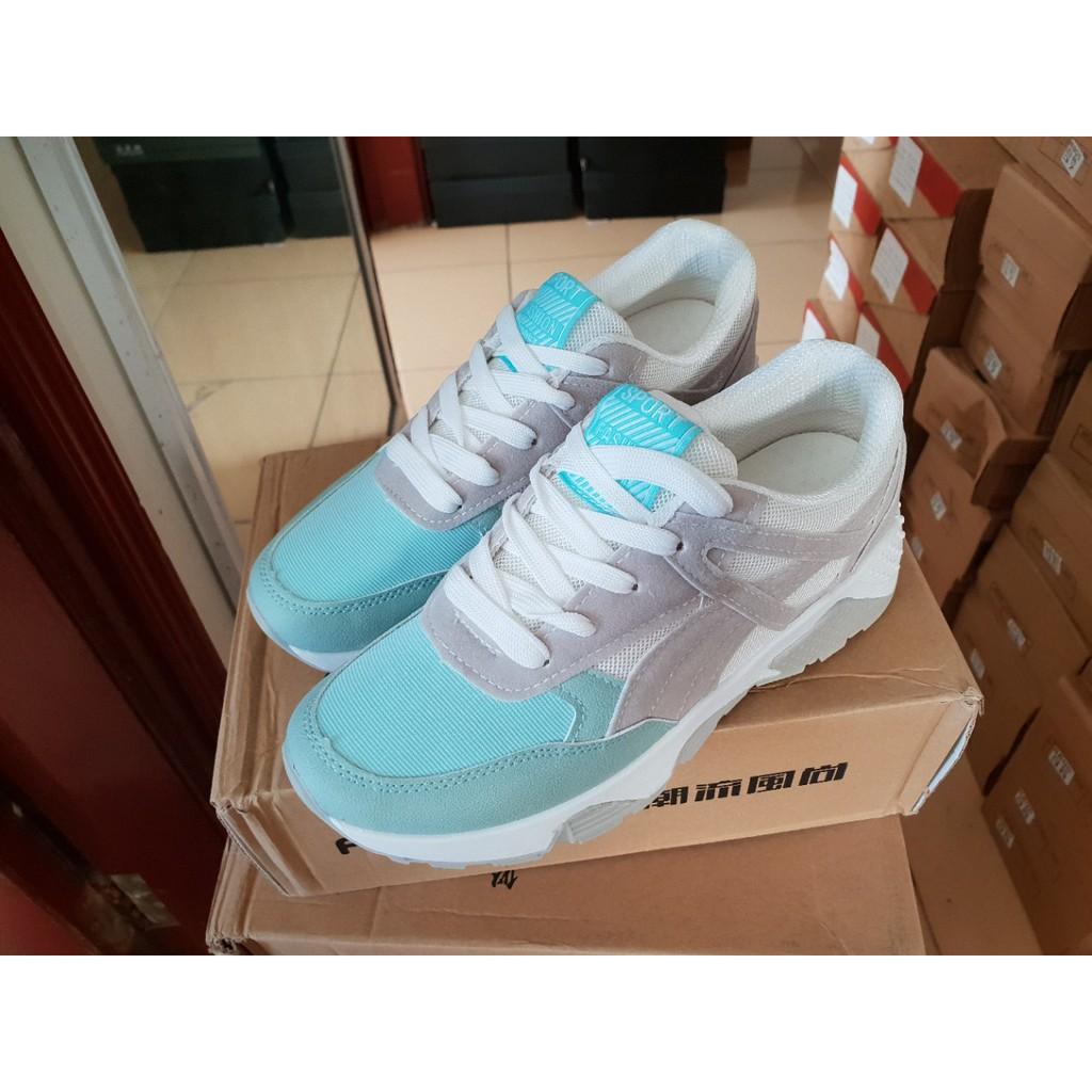 (HOT) GIÀY THỂ THAO NỮ THỜI TRANG SNEAKER NEVA2599 giày nữ mix màu cá tính