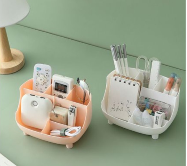 KHAY MỸ PHẨM 6 NGĂN ĐỂ BÀN ĐA NĂNG - MÀU NGẪU NHIÊN
