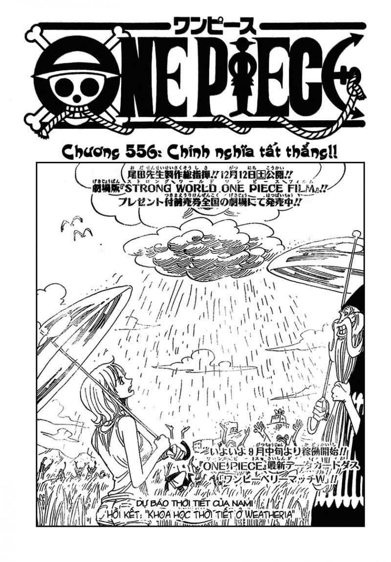 đảo hải tặc - one piece chapter 556 1