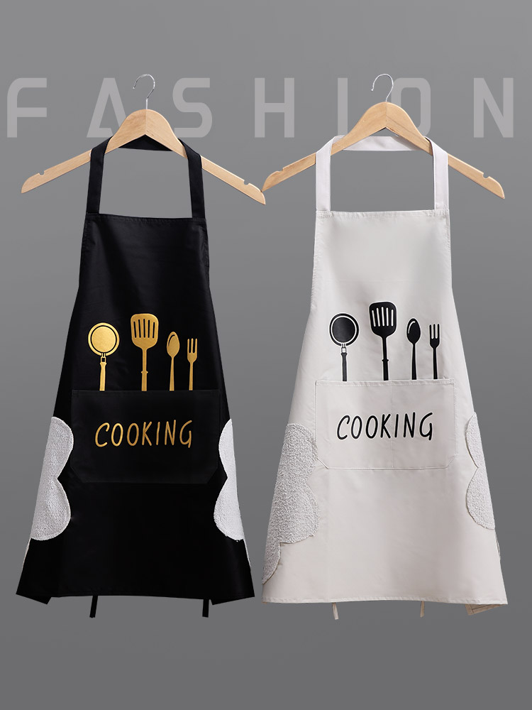 Tạp Dề Cooking Có Túi Đựng Làm Bếp, Pha Chế, Phục Vụ, Bán Cafe Dễ Thương, Chống Thấm Nước