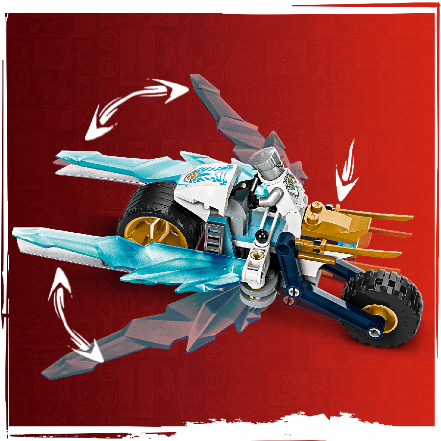 Đồ Chơi Lắp Ráp Siêu Xe Băng Tuyết Của Zane LEGO NINJAGO 71816 (84 chi tiết)