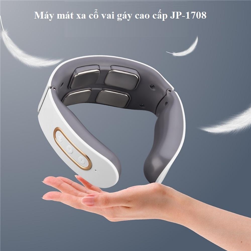 Máy massage cổ vai gáy 4 đầu tiếp xúc 6 chế độ massage 9 mức, tính năng chườm nóng tối đa 42 độ C, bảo hành 12 tháng