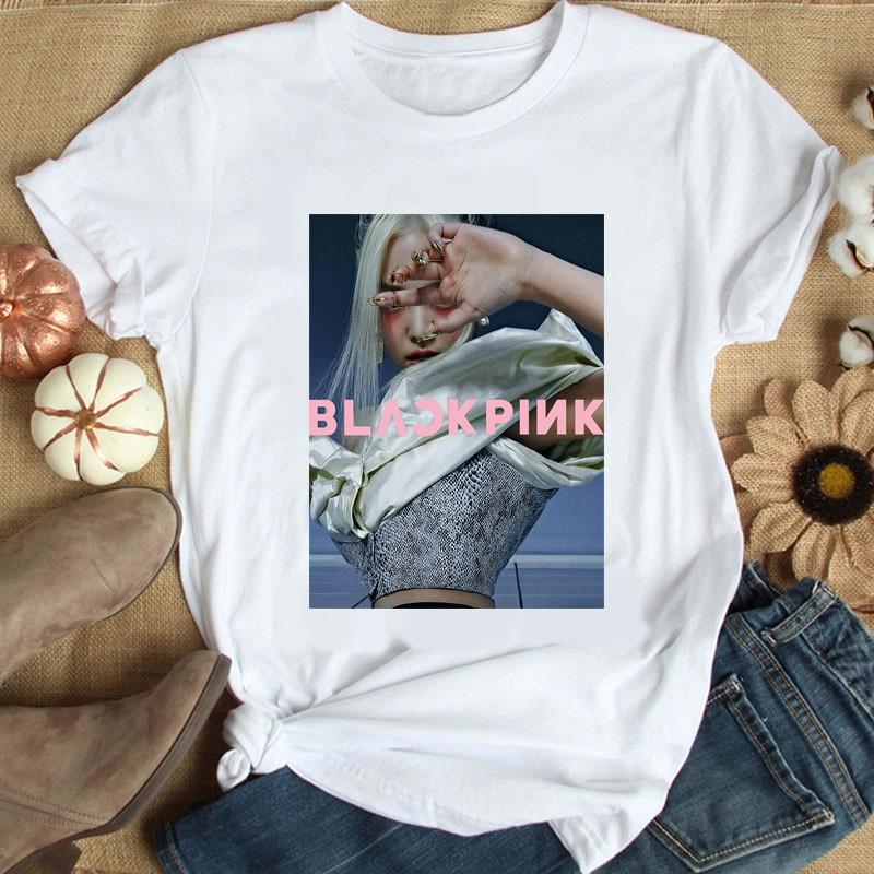 Áo phông BlackPink How You Like That Áo thun ngắn tay in hình thành viên nhóm BlackPink