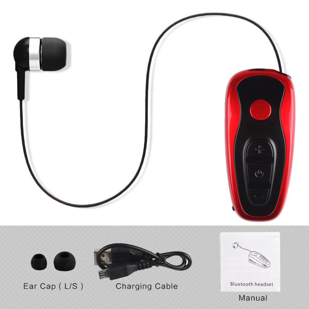 Q7 Bluetooth Không Dây-Tương Thích 4.1 Tai Nghe Báo Rung Mặc Kẹp Tai Nghe Chụp Tai Không Dây Tai Nghe Chụp Tai Earsets Có Mic Mini Di Động - White Silver